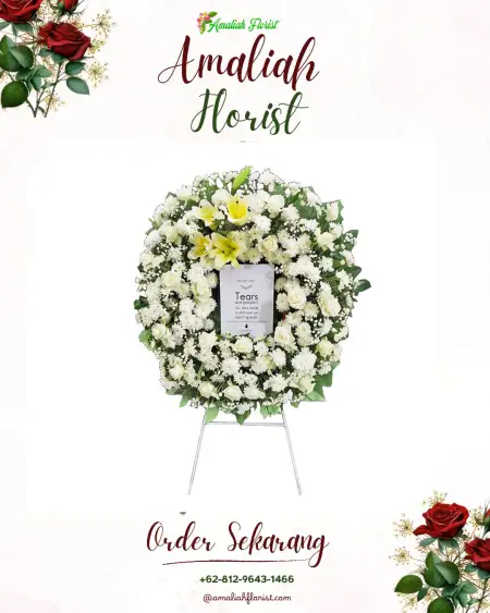 Krans Bunga Duka Krematorium Rumah Duka Thiong Ting Solo
